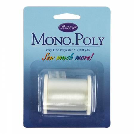 Superior Threads MonoPoly thread Clear – Bits 'n Pieces Quilt Shop